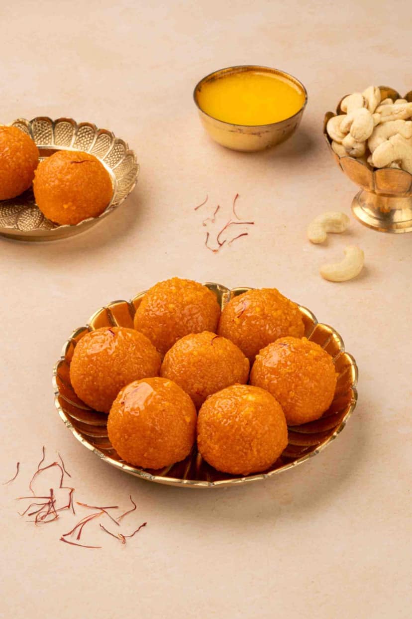 MOTHI LADDU 250 GRAMS view 2