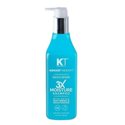3X Moisture Shampoo | Keratin-Infused with Active Ingredients for Extra Softness & Smoothness | Sulfate-Free, Paraben-Free | 250ml