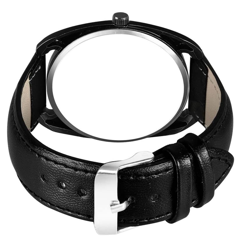 Black Stylish Dial Analog Watch for Men LR76 view 2