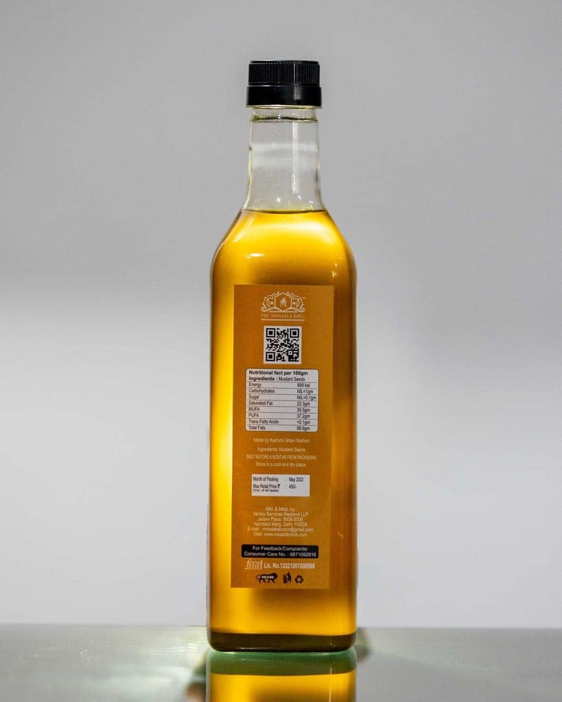 Cold Pressed Yellow Mustard Oil 2 Litre Combo | Pure & Natural | The MMasala Box Co. view 2