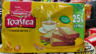 Britannia toastea premium bake rusk with real elaichi