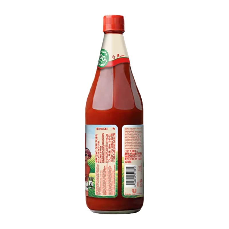 Kissan Fresh Tomato Ketchup Bottle, 1Kg view 2