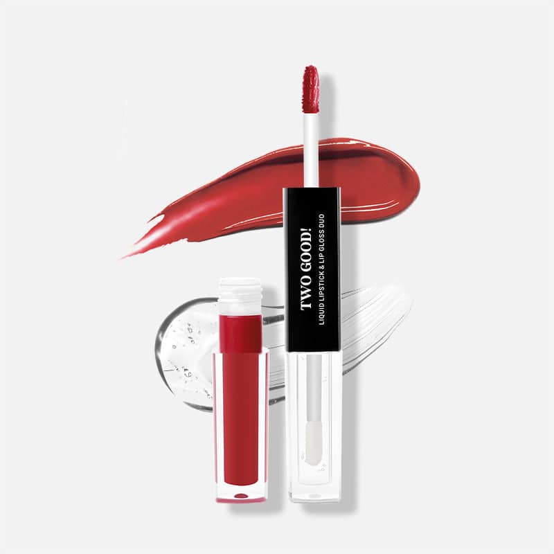 Two Good! 2 in 1 Liquid Lipstick & Lip Gloss Duo (IOCL) Two Good! 2 in 1 Liquid Lipstick & Lip Gloss Duo (IOCL) - Two Timeless