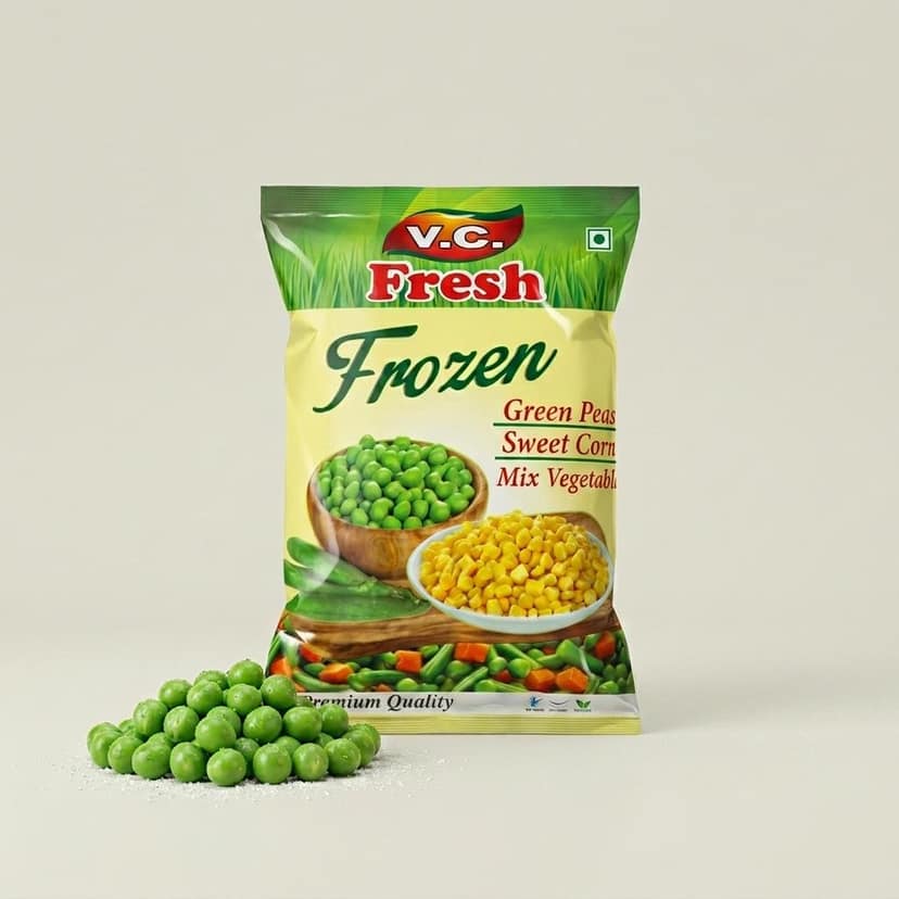 VG FRESH FROZEN GREEN PEAS 200GM view 2