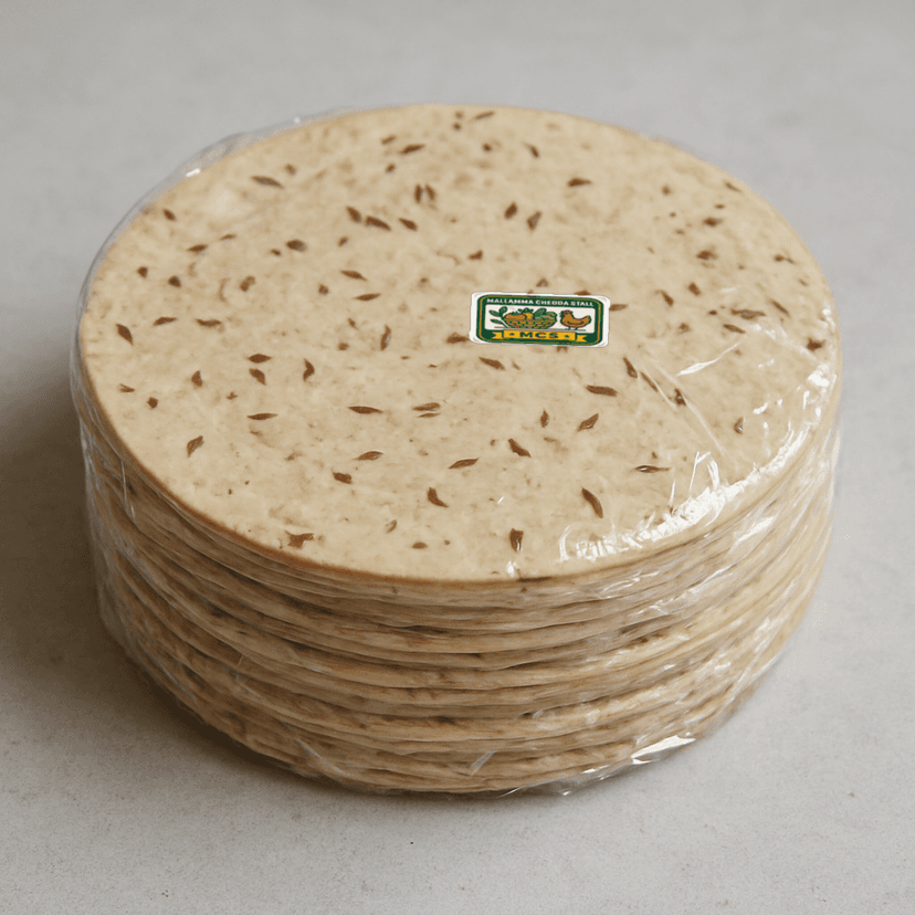 Mallamma Chedda Stall's jeera papad