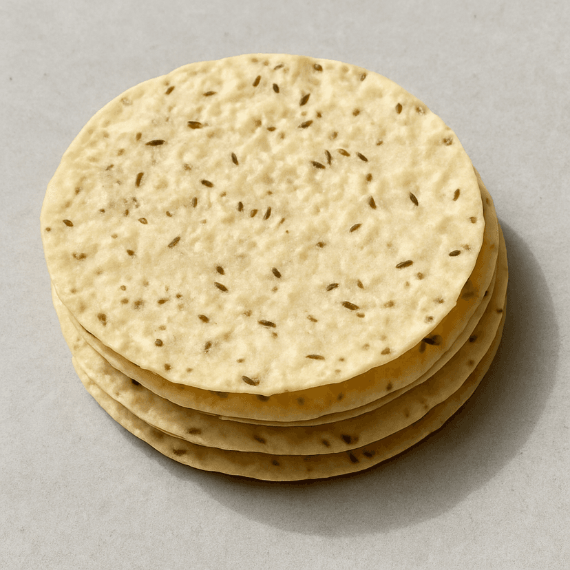 Mallamma Chedda Stall's jeera papad view 2