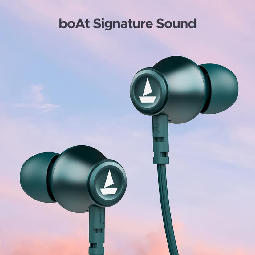 boAt Rockerz 245 V2 Pro | Wireless Bluetooth Earphones with 30 Hours Playback, 10mm drivers, ENx™️ Technology, BEAST™️ Mode Teal Green view 2