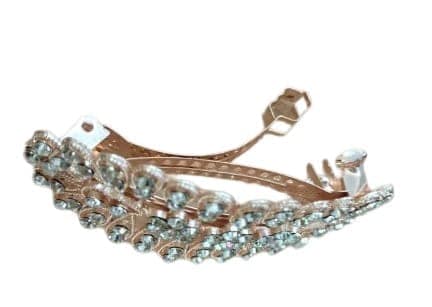 Sparkling Rhinestone Hair Clips - 1 view 2