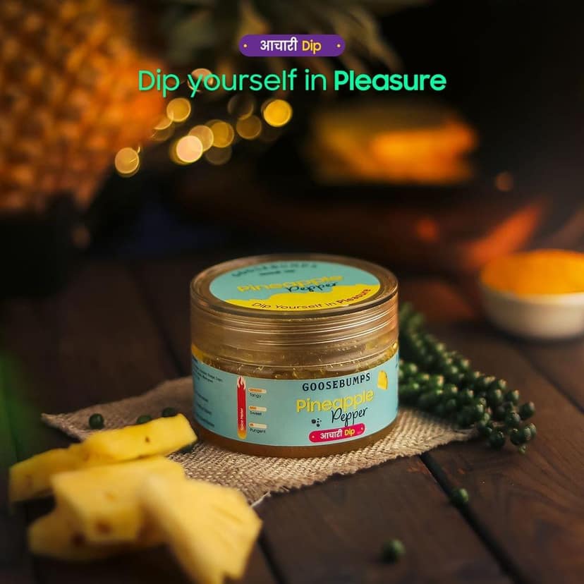 Pineapple Pepper Achari Dip view 2