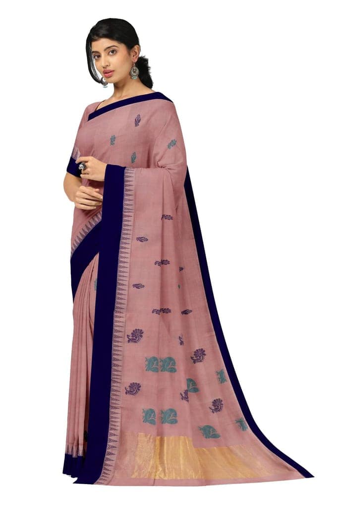 APCO Handloom (A Andhra Pradesh Govt Emporium)- Women's Traditional Pure Handloom Rajahmundry/Angara Cotton Saree | ACS0055 view 2