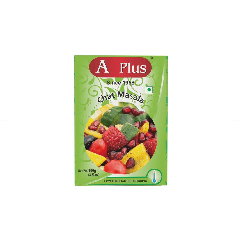 Aplus Chat Masala 100g Box view 2