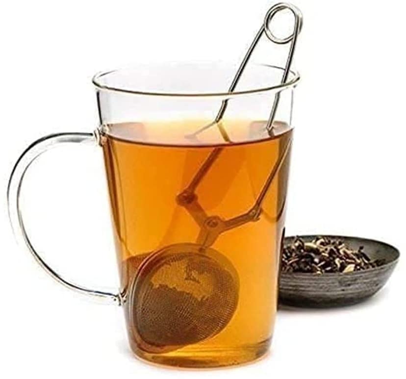 Snowpearl Stainless Steel Tea Infuser Ball with Clip Handle | Mesh Tea Strainer for Loose Leaf Tea & Herbs