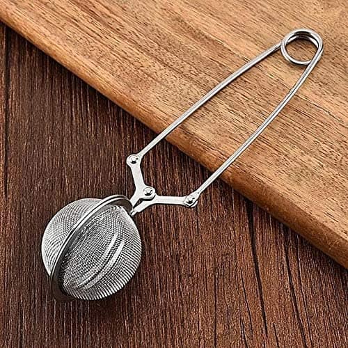 Snowpearl Stainless Steel Tea Infuser Ball with Clip Handle | Mesh Tea Strainer for Loose Leaf Tea & Herbs view 2