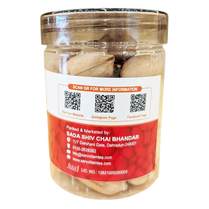 Sarvottam Premium Pecan Nuts Inshell 250g Box | Fresh Crunchy Pecans | Rich in Protein & Healthy Fats | Keto-Friendly Superfood | Nutritious Snack & Gift Option view 2