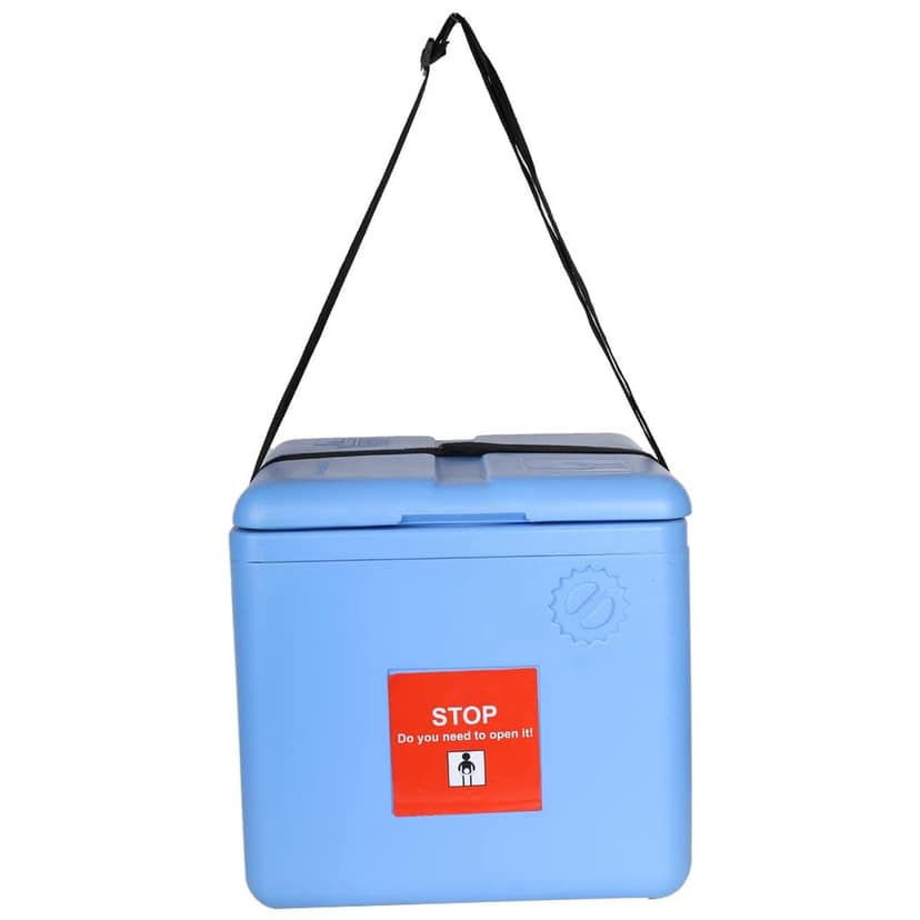 FAIRBIZPS Freeze Free Vaccine Carrier Box Large Portable Vaccine Storage Box for Safe Transportation of Vaccines During Immunization Activities (2.90 Ltr.) view 2