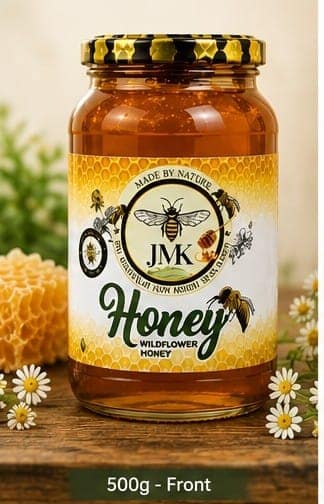 JMK Pure & Natural Wildflower Honey (500g) view 2