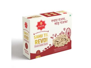 Sahu Gajak Bhandar Til Revdi Traditional Sesame Candy - 250g