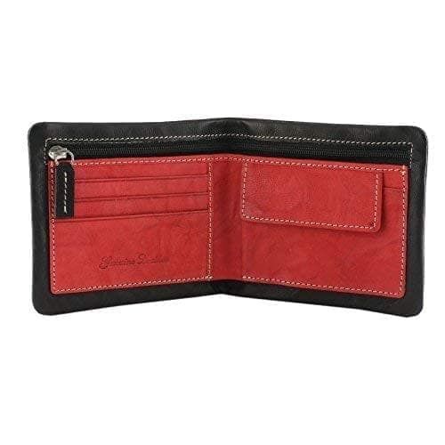 RL BLACKWITHRED Men's Wallet (W57-BLKWITHRD) view 2