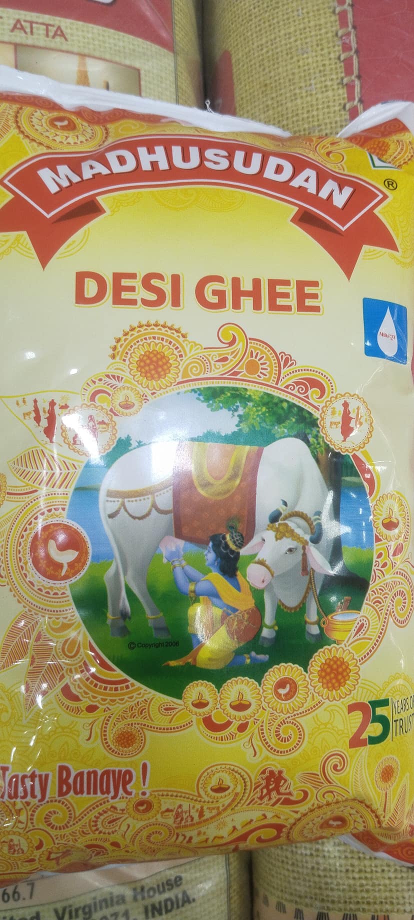 Madhusudan Desi ghee pouch