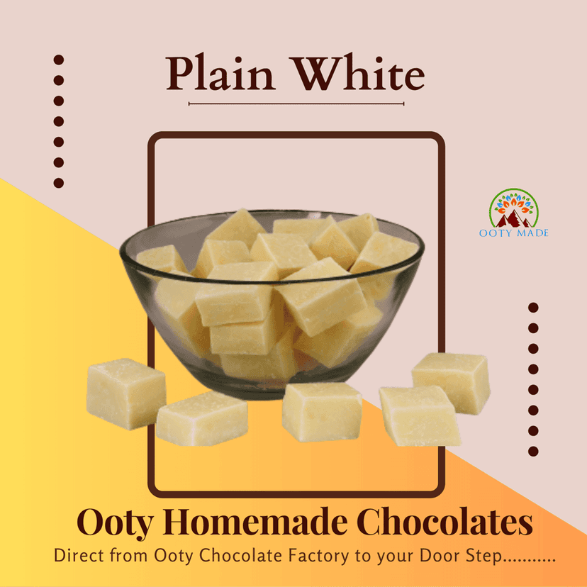 Blissful Bites: Ooty's Best White Chocolate Bars - Handcrafted Elegance view 2