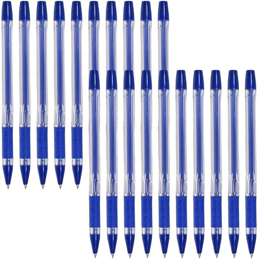 Cello Gripper-1 Ball Pen (Blue, Pack of 20) view 2