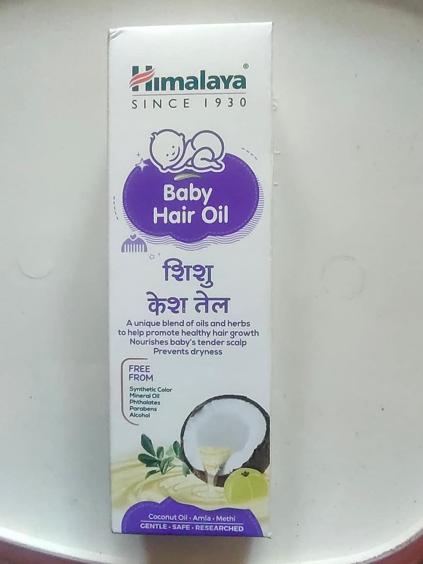 Himalaya baby hair oil