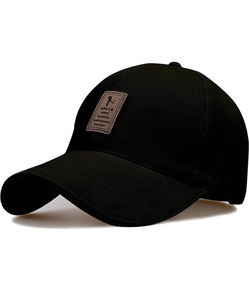 Bolax Pack of 2 Cotton Men's Cap ( Black ) view 2