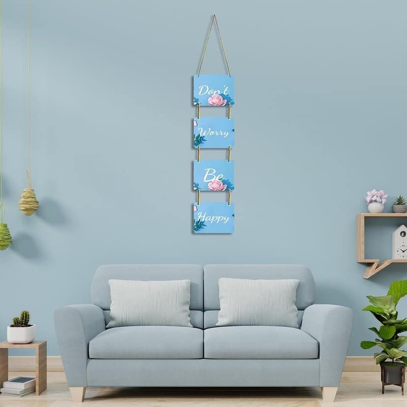 Wall Hangings for Home Decoration Items for Living Room Decor Welcome Home Wall Hanging for Home Office Decoration Handmade Craft Decorative Wall Art (WH1208) view 2