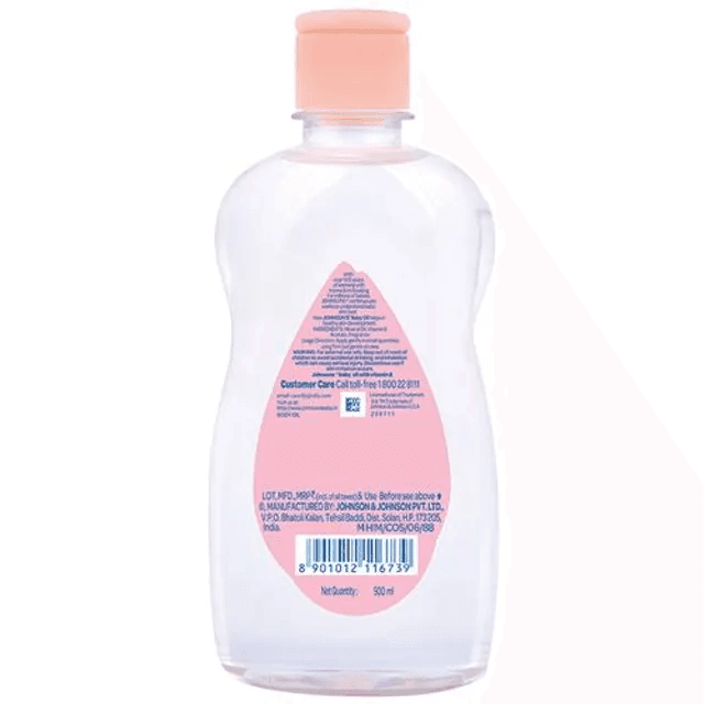 Johnson's Baby Oil With Vitamin E 500 Ml view 2