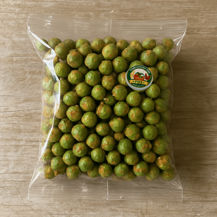 Parvati Department Store's spicy green peas snack