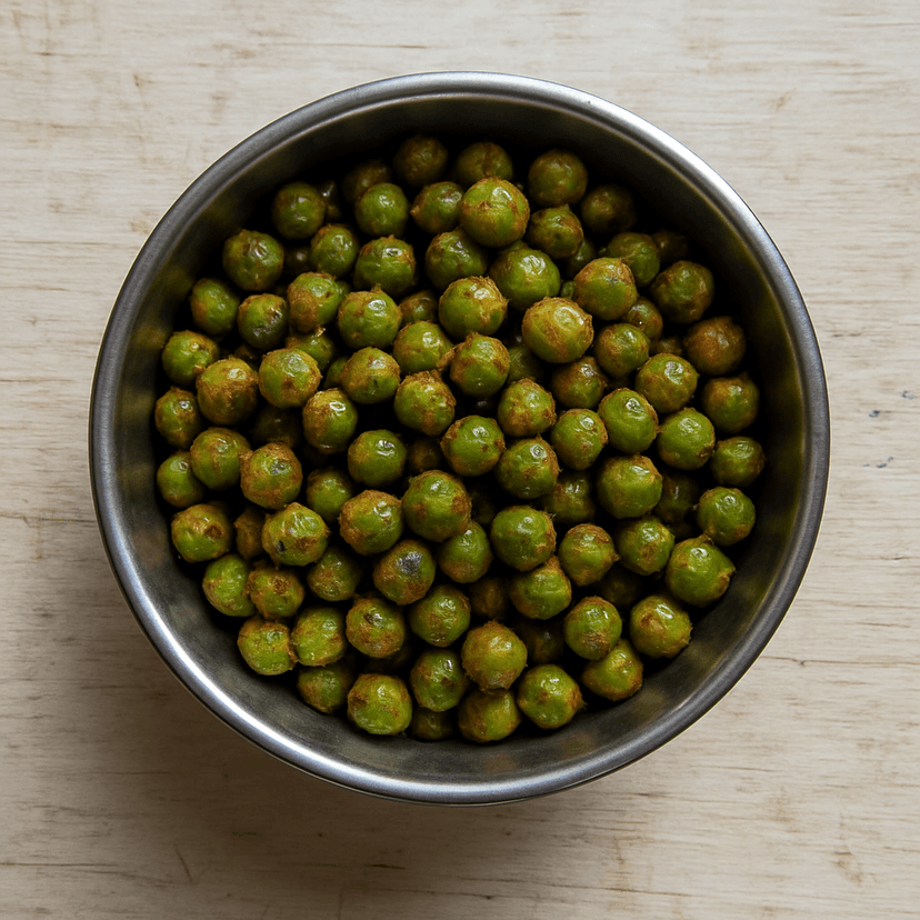 Parvati Department Store's spicy green peas snack view 2