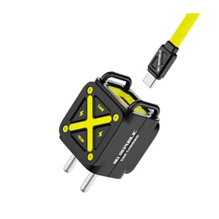 NU REPUBLIC Cybotron Cube 45W GaN Charger with Type-C Cable