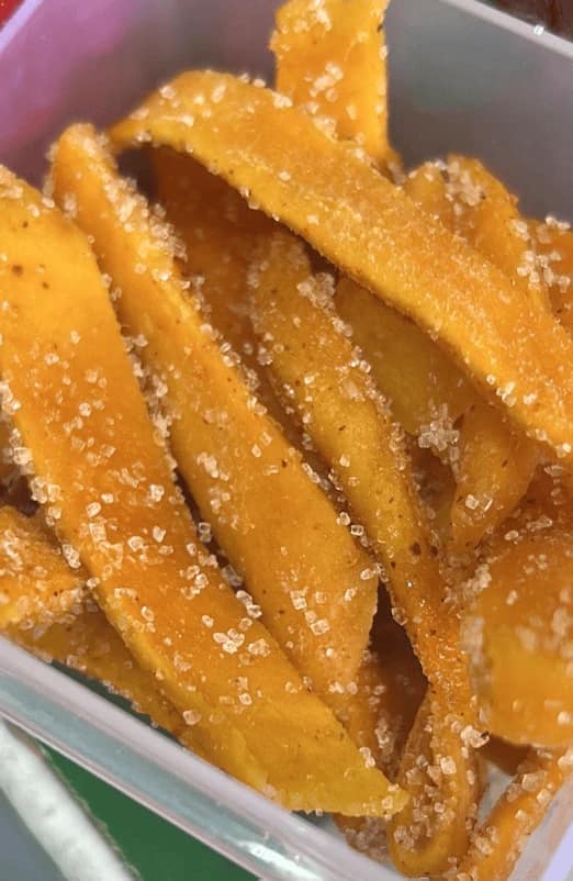 Dear Delight Sweet Chilli Dried Mango Spicy Tangy Snack 500g view 2