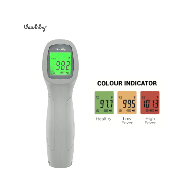 Vandelay CQR T800 Contactless & Hygienic Infra Red Thermometer 1 Nos view 2