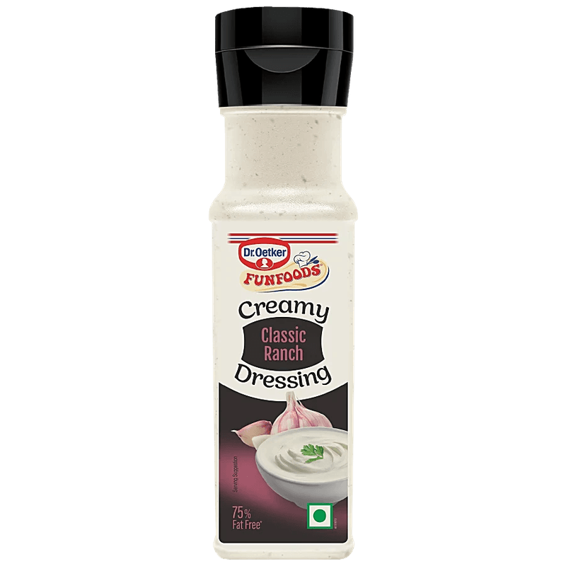 Dr. Oetker Funfoods Dressing - Ranch, 210 G Bottle view 2