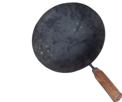 Patwari Arts 9-Inch Iron Tawa: The Ultimate Tool for Perfect Roti/Chapathi Cooking. view 2