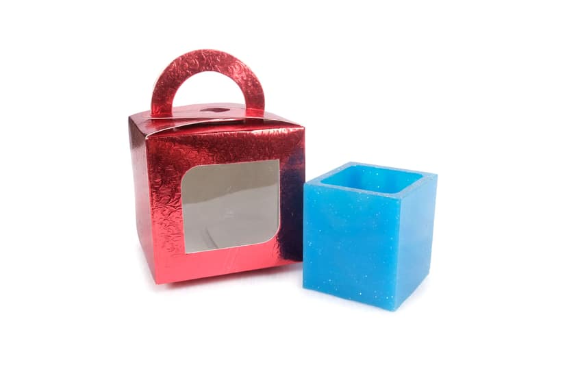 Square Shaped Pen and Pencil Holder for Desk Organization view 2