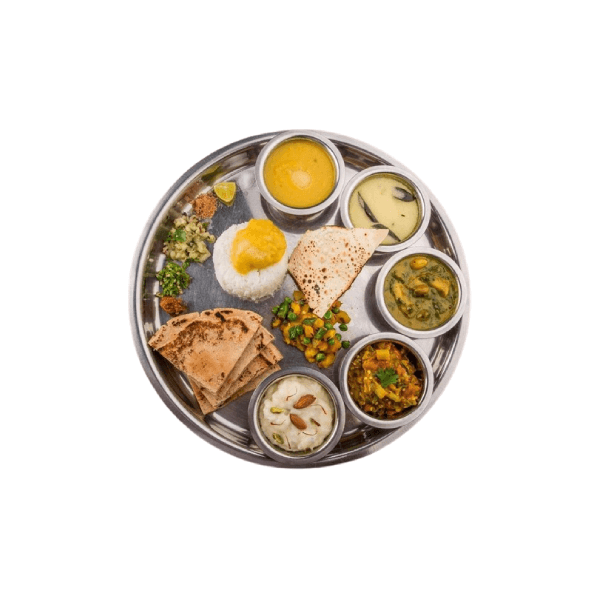 Chaap Thali With Rice