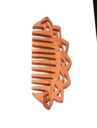 Handcrafted Decorative Wooden Hair Comb view 2