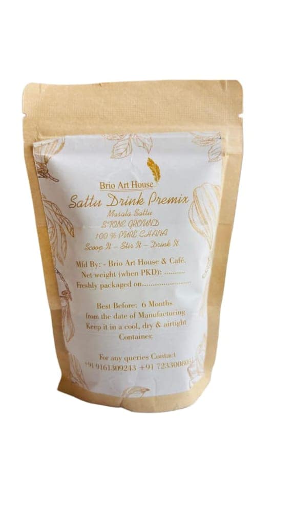Masala Sattu Stone Ground (100% Pure Chana) 100g view 2