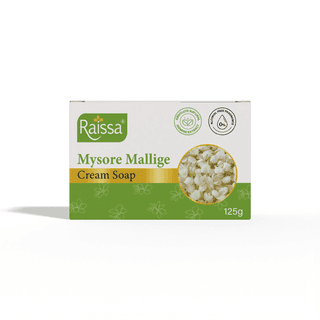 Raissa Cream Soap - Mysore Mallige, 125g