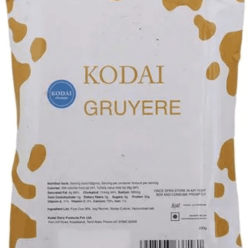 Kodai Gruyere Cheese, 200 Gm view 2