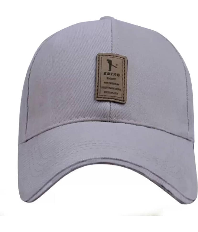 Babji Pack of 1 Cotton Men's Cap ( Grey ) view 2