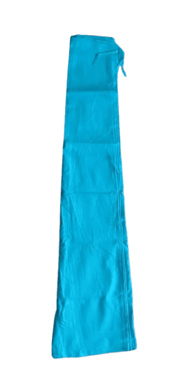 NLR URBAN Readymade Cotton Silk Blue Petticoat Skirt Half Saree Stiched view 2