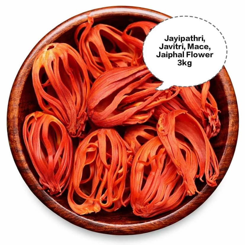 Jayipathri, Javitri, Mace, Jaiphal Flower, Nutmeg Mace 3kg view 2