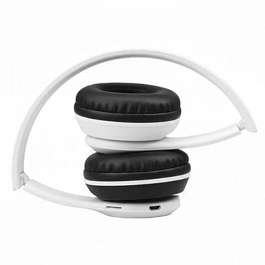 P47 Headset Multifunction Foldable Wireless Sports Headphone with HiFi Stereo Sound, Technology, and Ergonomic Design for Home Office Travel view 2