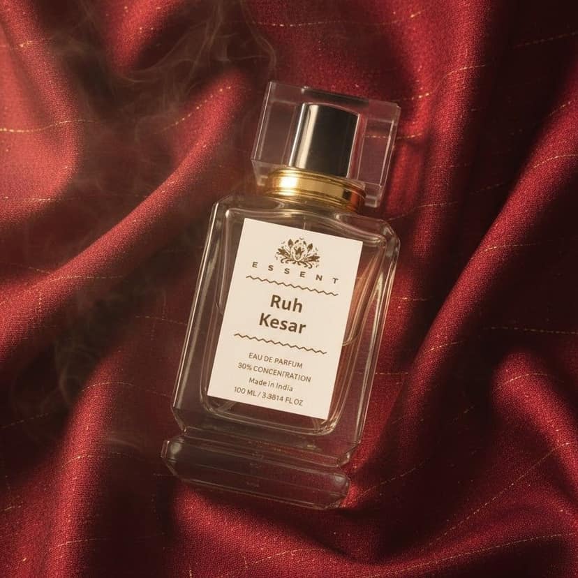 Essent Perfumes Ruh Kesar Eau de Parfum (EDP) – Saffron Warm Spicy Long Lasting Perfume – Unisex Fragrance view 2