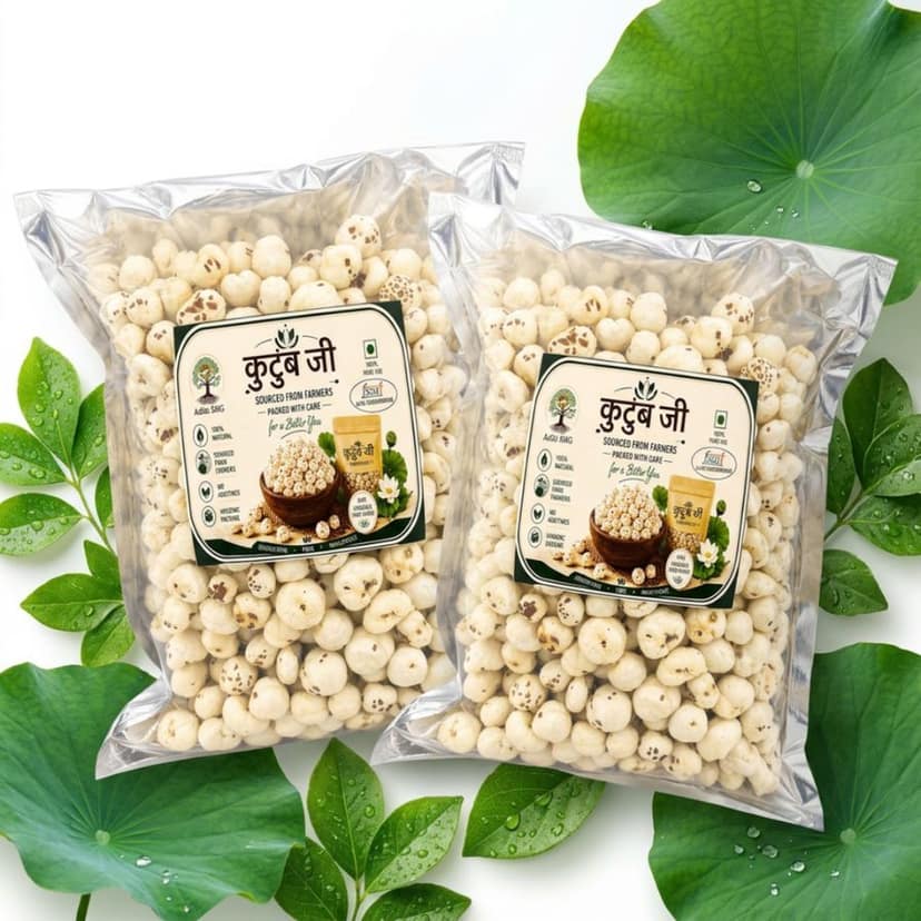 MAKHANA PACK OF 2 - 400 gm view 2