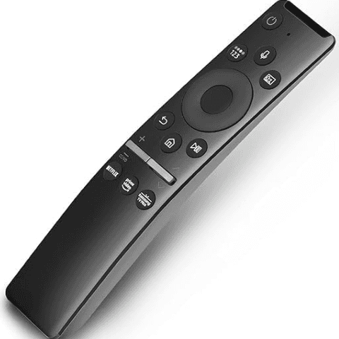 Samsung Non Voice Remote for Smart TV Compatible with Samsung LED QLED 4K 8K Crystal UHD HDR and Curved Models Replacement Remote with Samsung TV Plus Shortcut Buttons (Pairing Required) view 2
