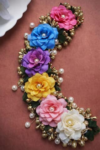 Mix Colour Hair Brooch